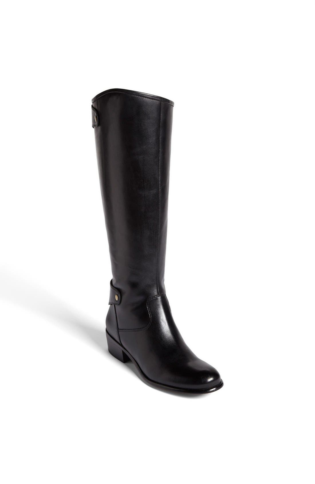 'Sussex' Boot, Main, color, BLACK