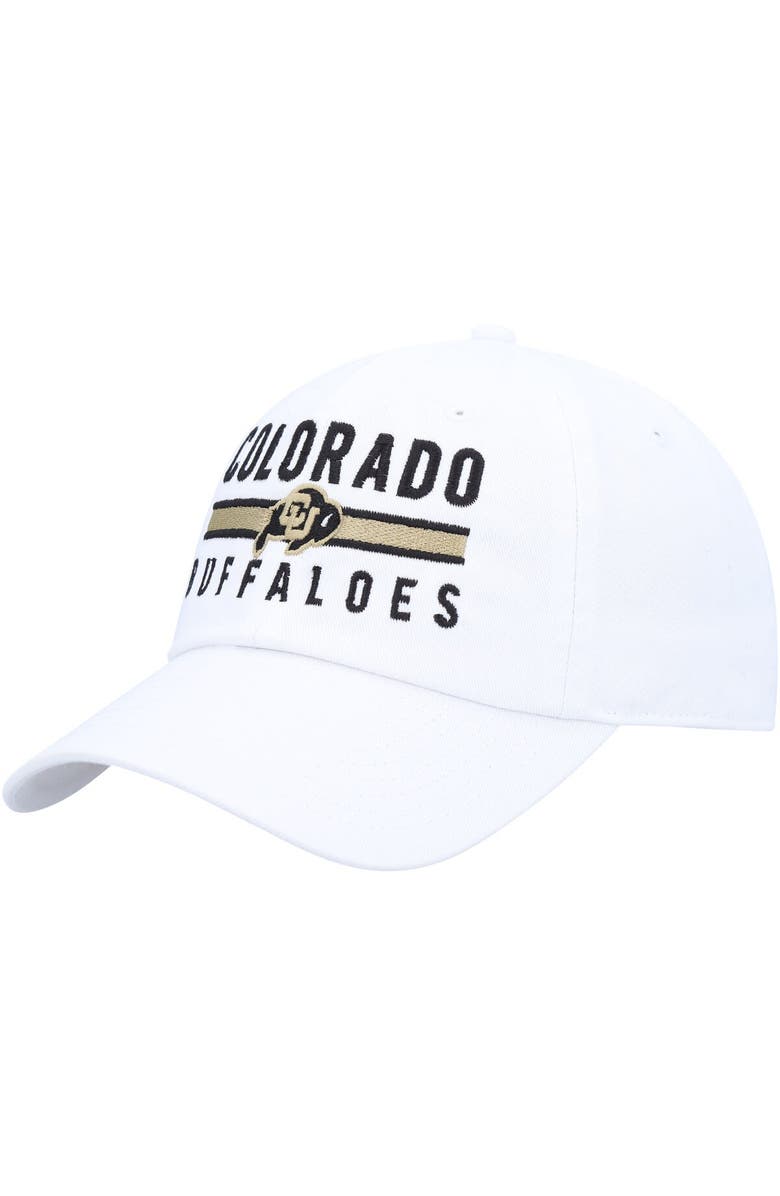 AHEAD Men's Ahead White Colorado Buffaloes Largo Adjustable Hat, Main, color, 