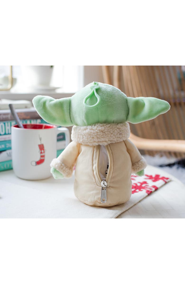 Toynk Star Wars The Mandalorian The Child Plush Toy with Pocket | 8 Inches, Alternate, color, Green