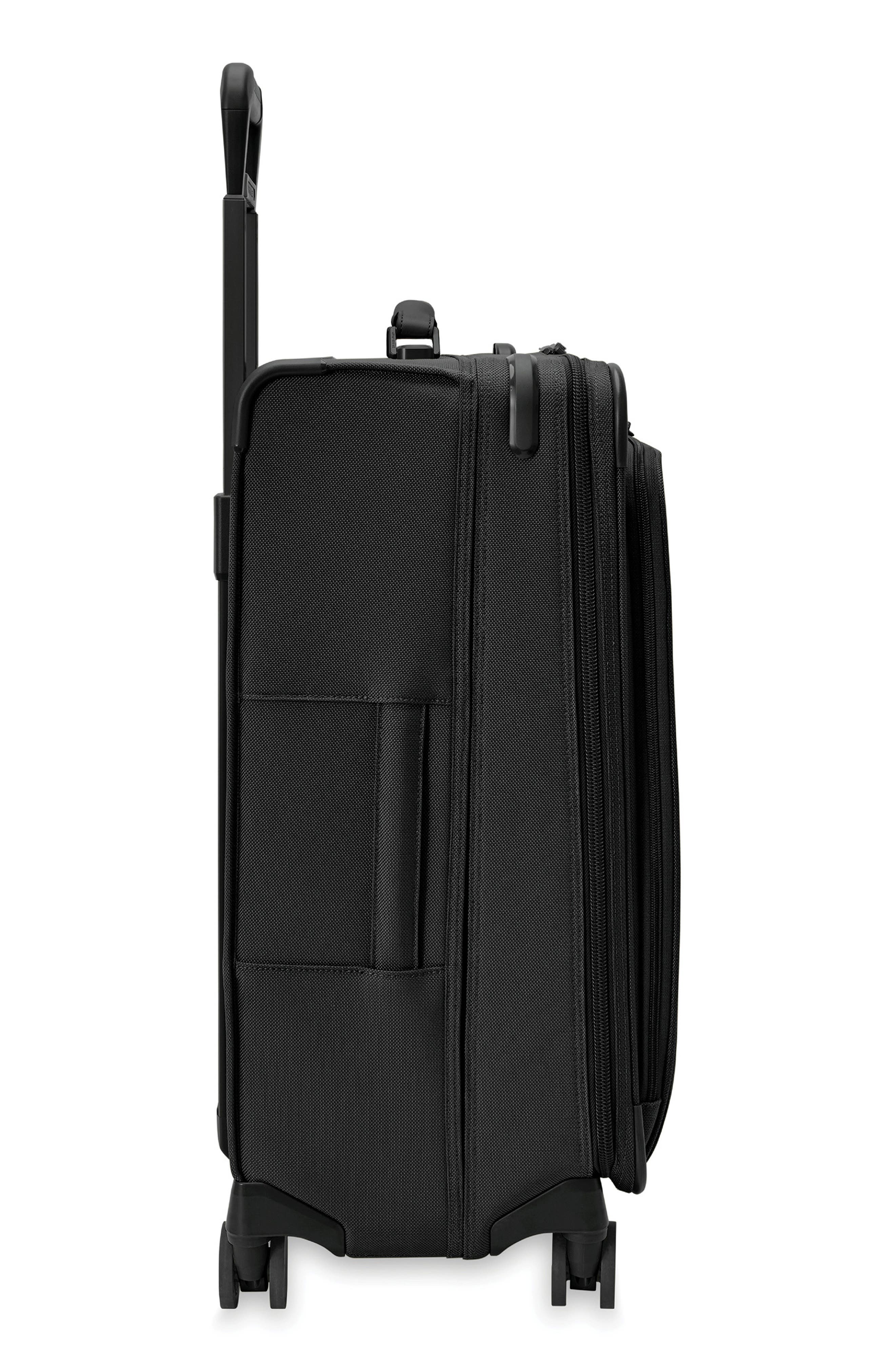 Briggs & Riley Baseline 26-Inch Medium Expandable Spinner Suitcase, Alternate, color, Black