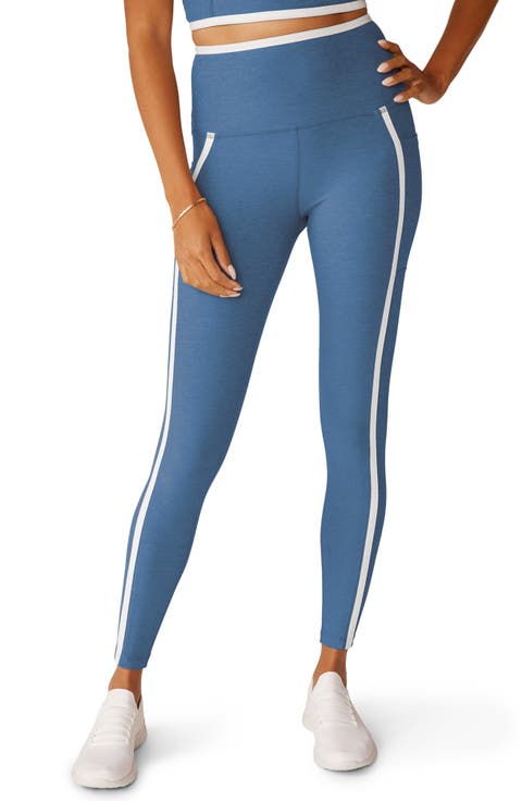 Out of Pocket Side Stripe High Waist Pocket Leggings