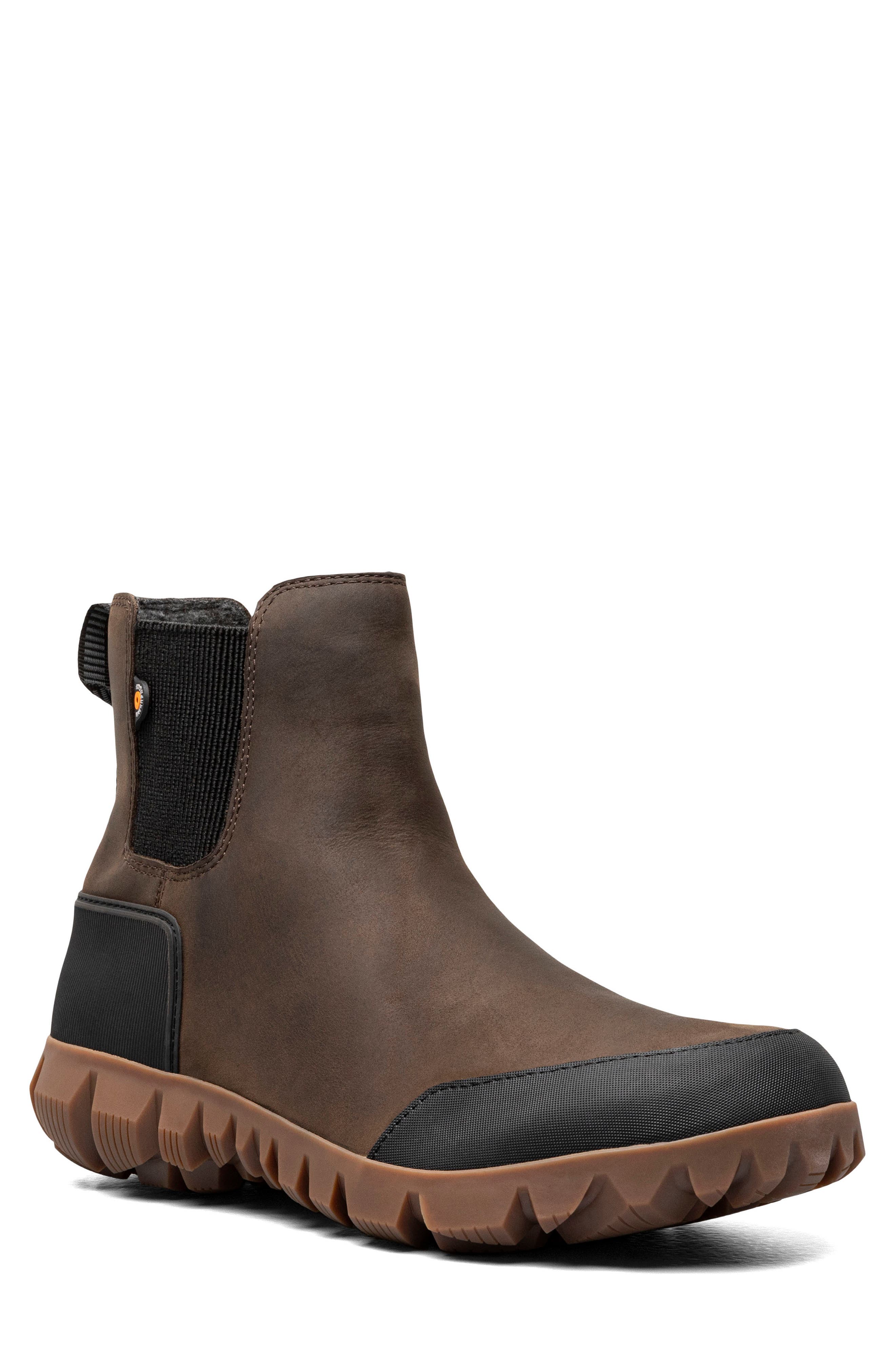 Arcata Waterproof Chelsea Boot, Main, color, CHOCOLATE