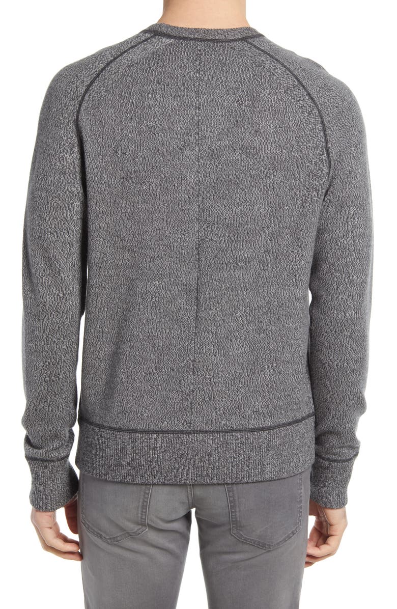 rag & bone Harlow Cotton & Cashmere Raglan Sweater, Alternate, color, 