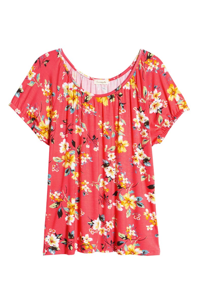 Loveappella Scoop Neck Top, Alternate, color, 