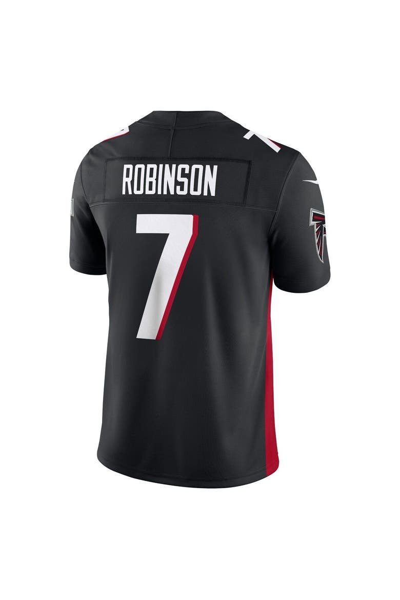 Men's Nike Bijan Robinson Black Atlanta Falcons Vapor F.U.S.E. Limited Jersey, Alternate, color, Black