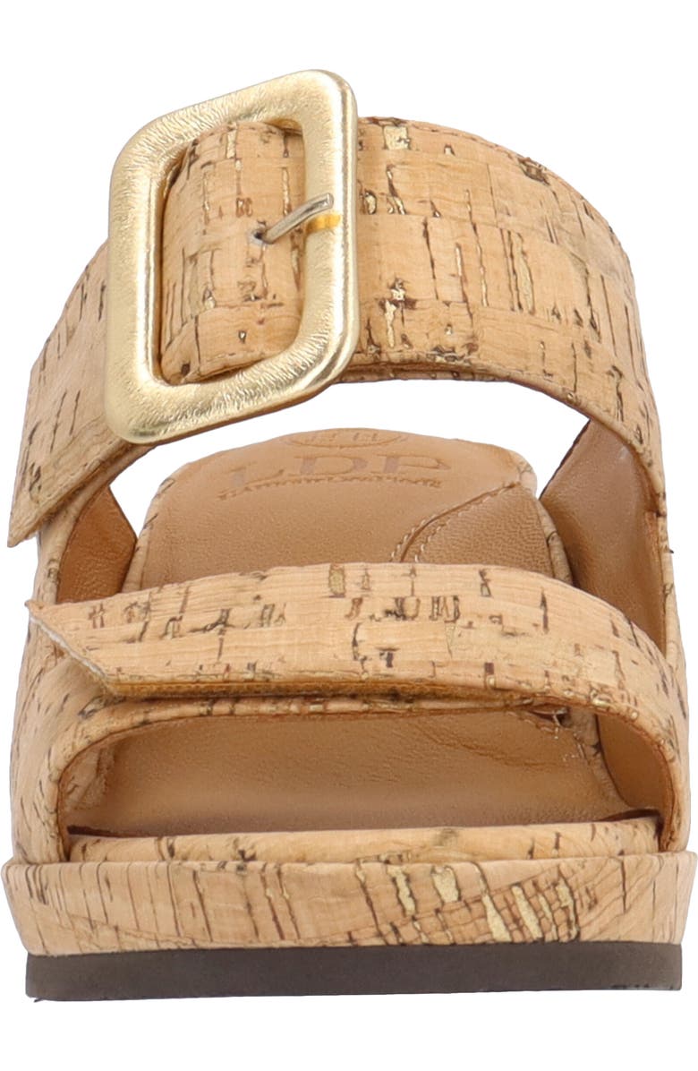 L'Amour des Pieds Minetta Sandal, Alternate, color, Natural/ Gold