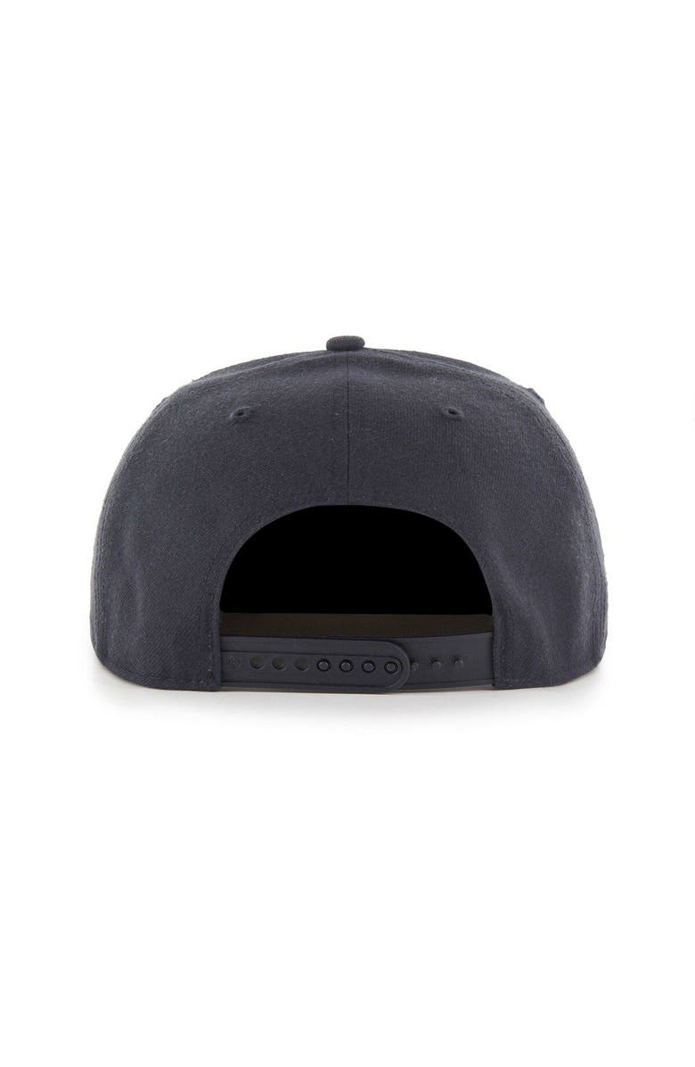 '47 Men's '47  Navy Minnesota Timberwolves Sure Shot Captain Snapback Hat, Alternate, color, 