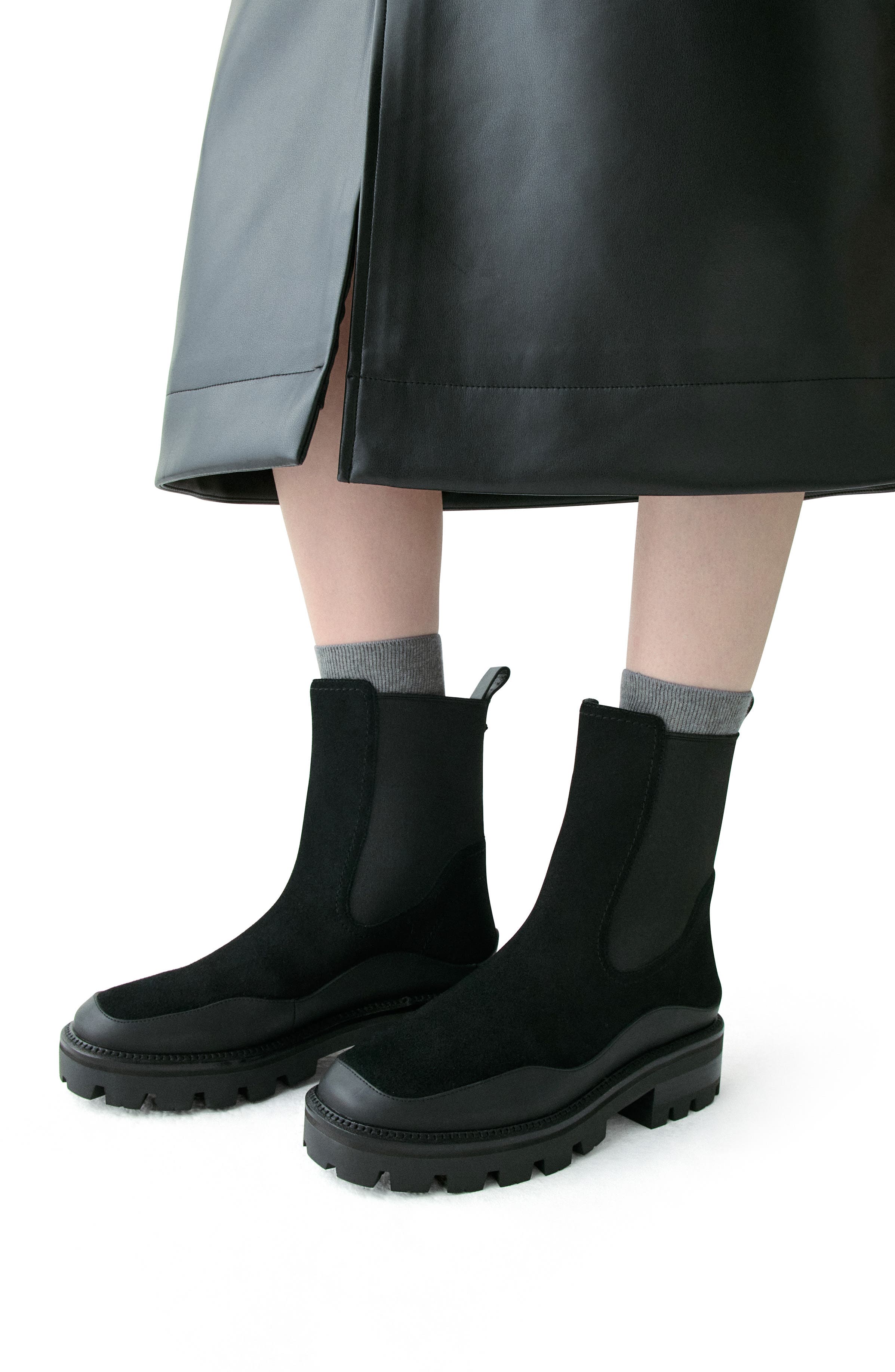 Kate Spade New York london chelsea boot, Alternate, color, Black