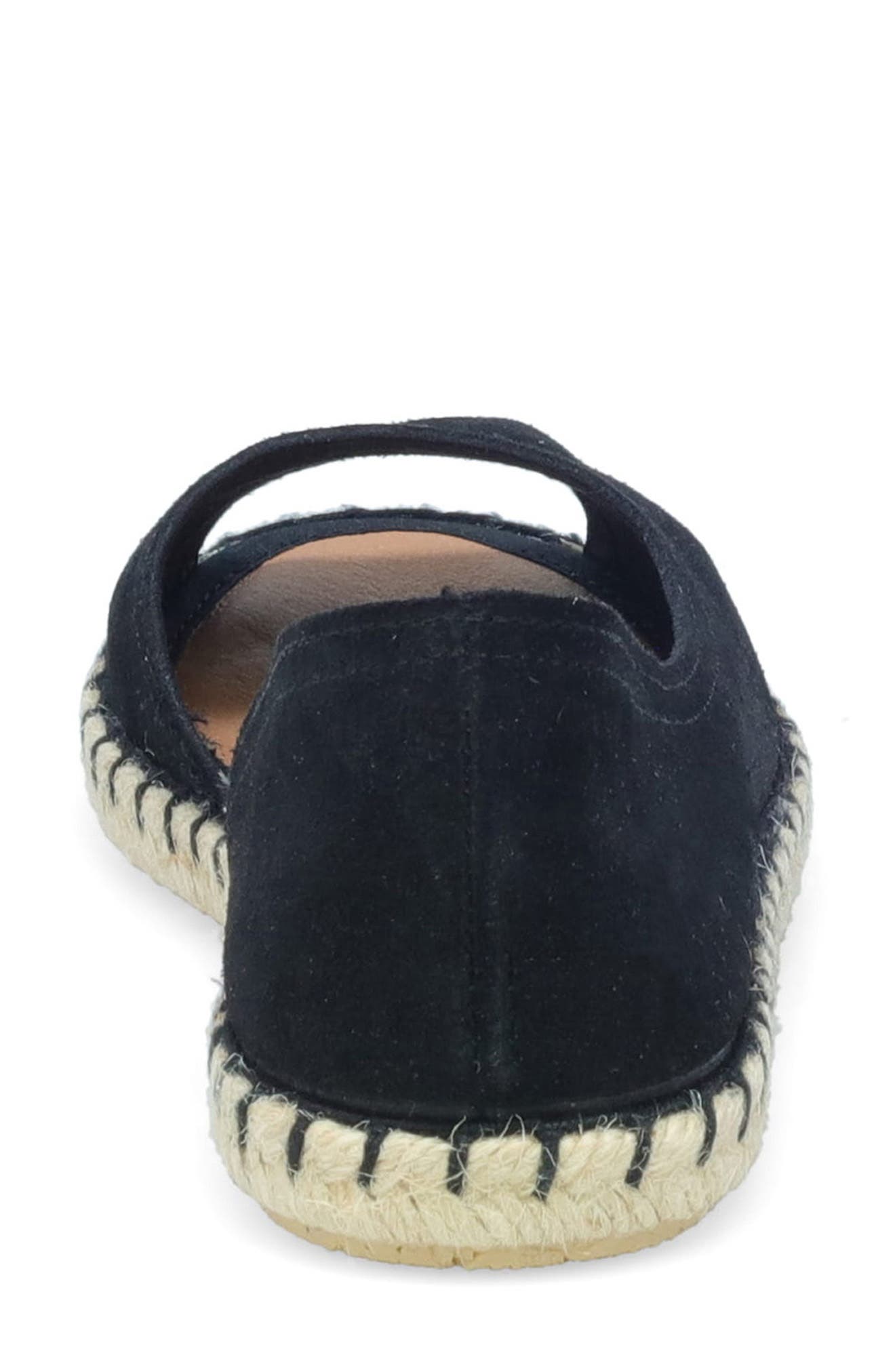 Miz Mooz Cruze Espadrille Flat, Alternate, color, Black