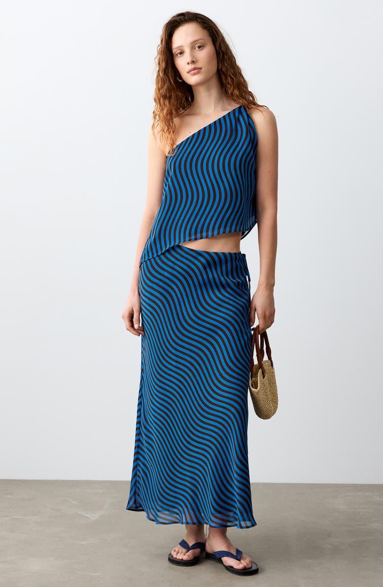 MANGO TEEN <p>Wavy Stripe Asymmetrical Shell</p>, Alternate, color, 