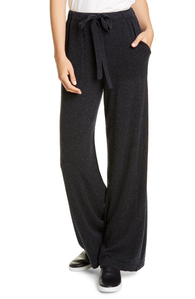 Vince Wool & Cashmere Wide Leg Pants, Main, color, 