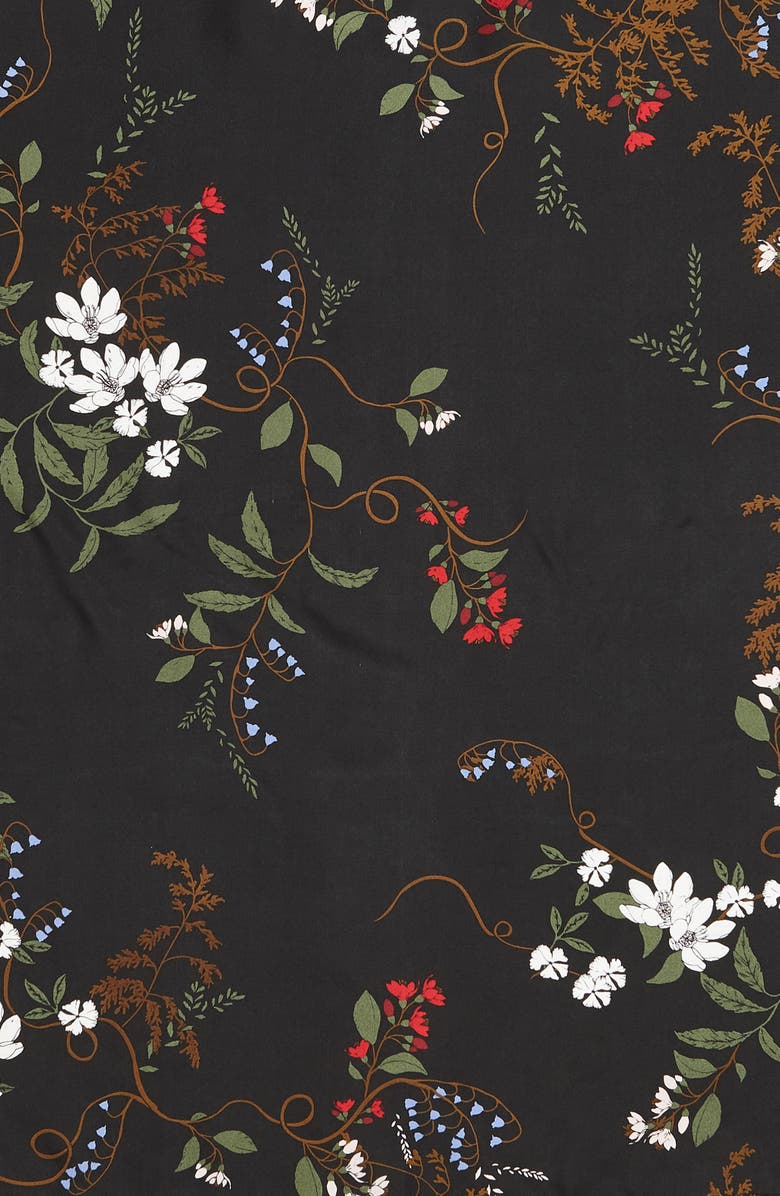 Treasure & Bond Print Square Silk Scarf, Alternate, color,