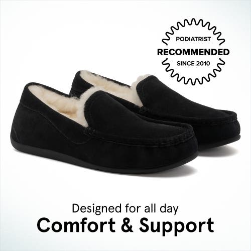 Abeo Amble Slipper In Black - Regular