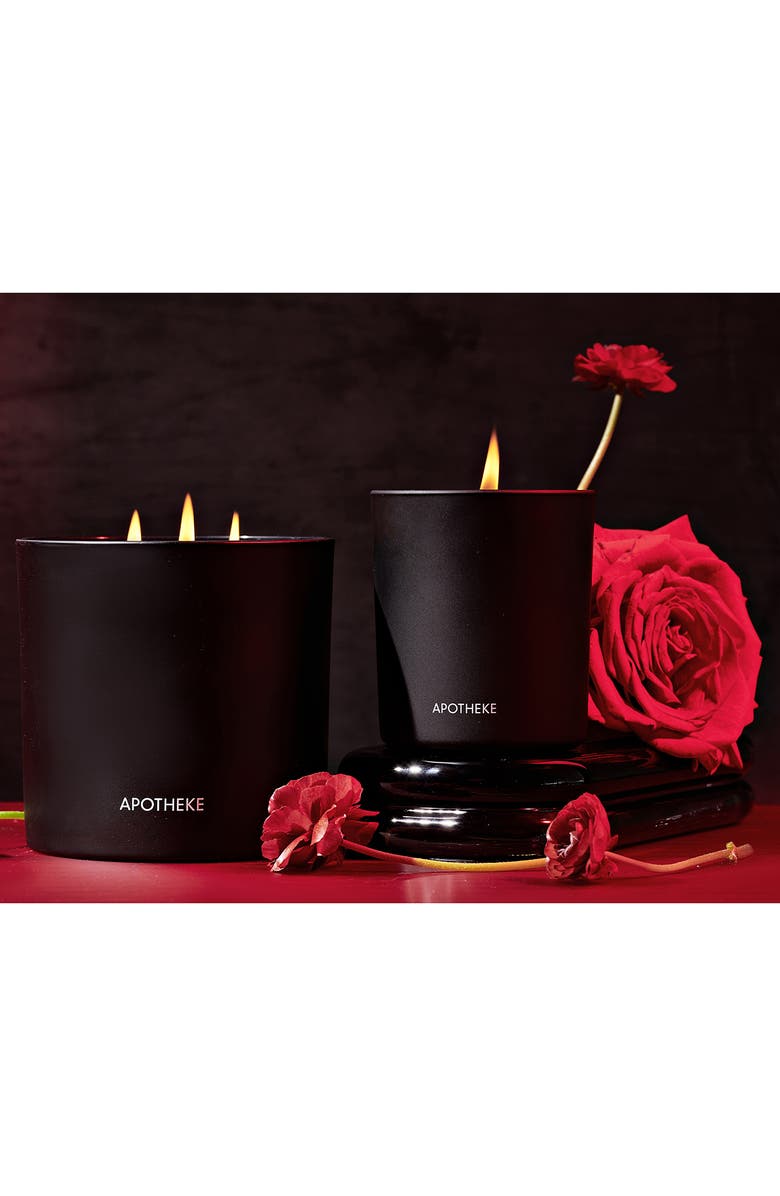 APOTHEKE Charcoal Rouge Classic Scented Candle, Alternate, color, Black