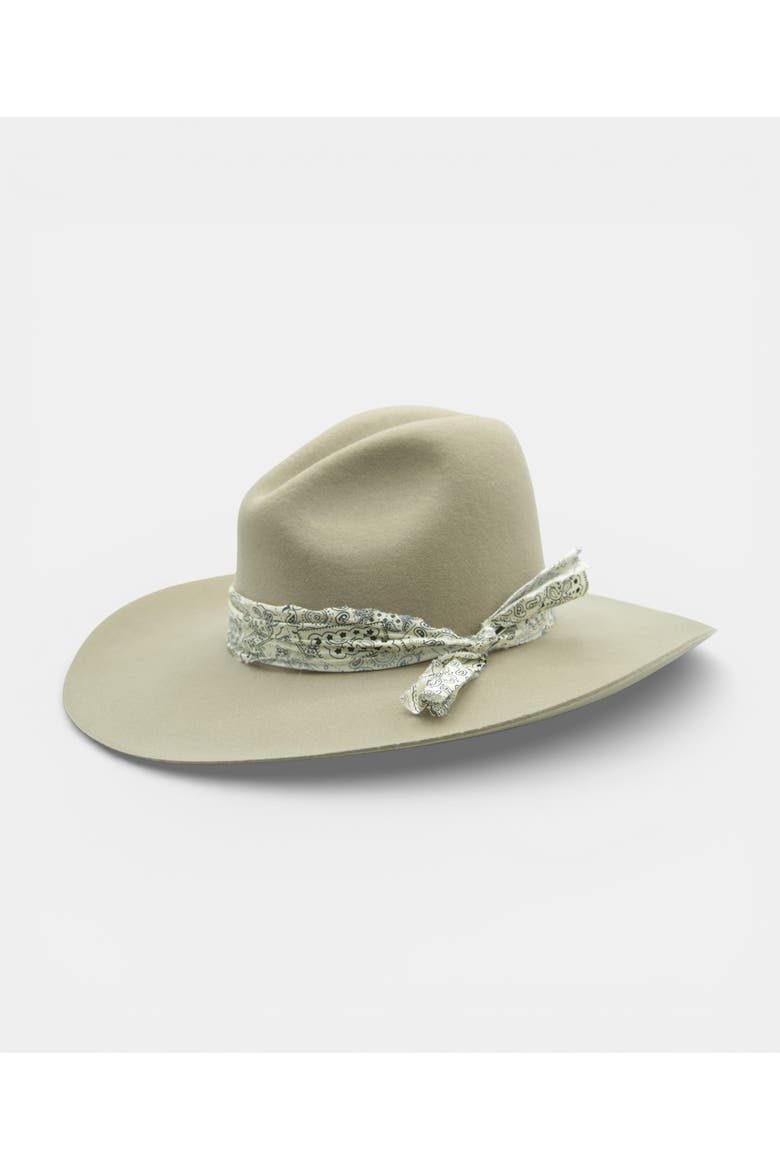 Gus Wool Felt Gus Crown, Main, color, TAN