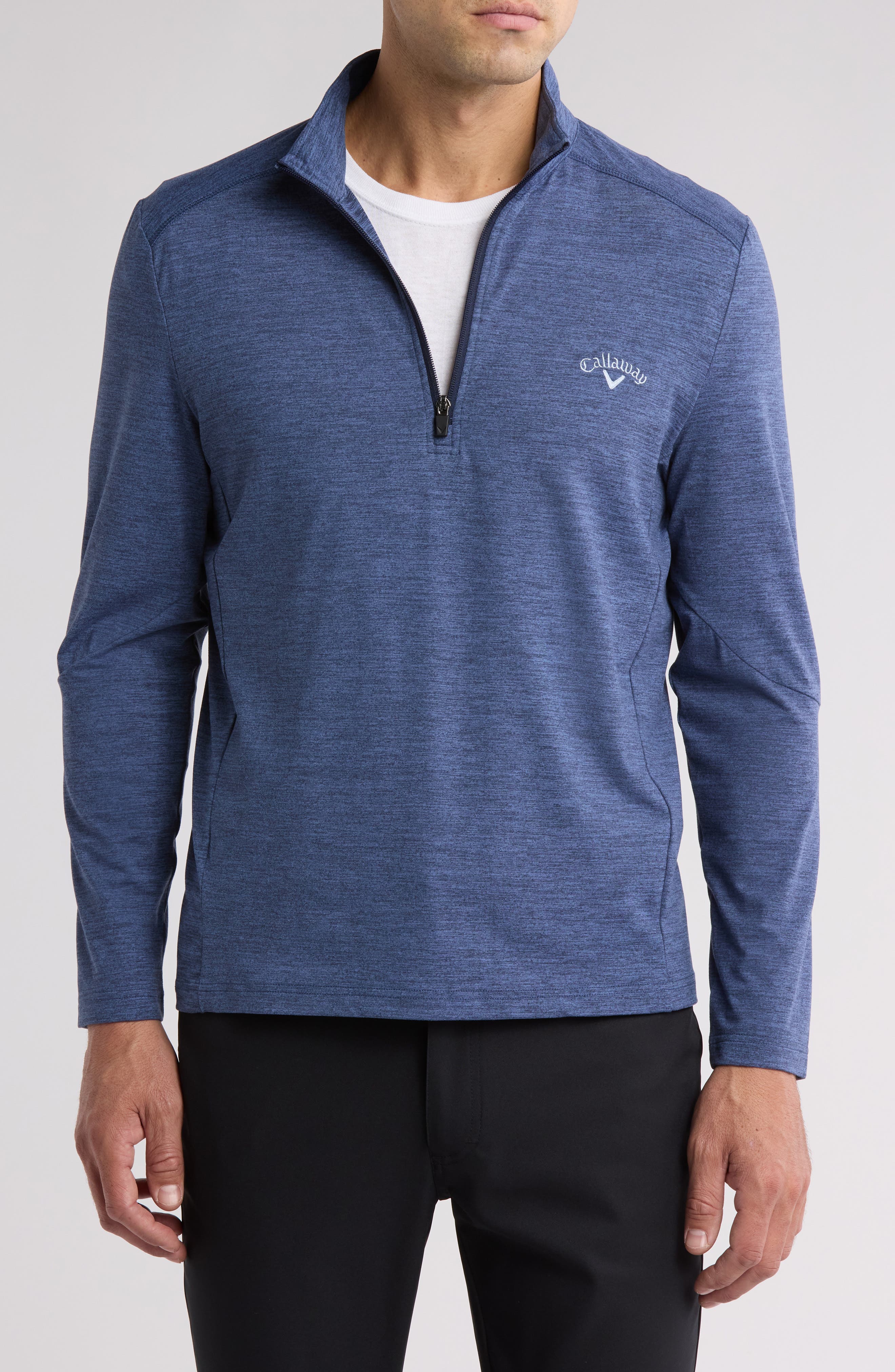 Lux Touch 1/4 Zip Long Sleeve Pullover - image 3