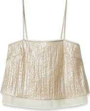 rag & bone Suki Metallic Camisole