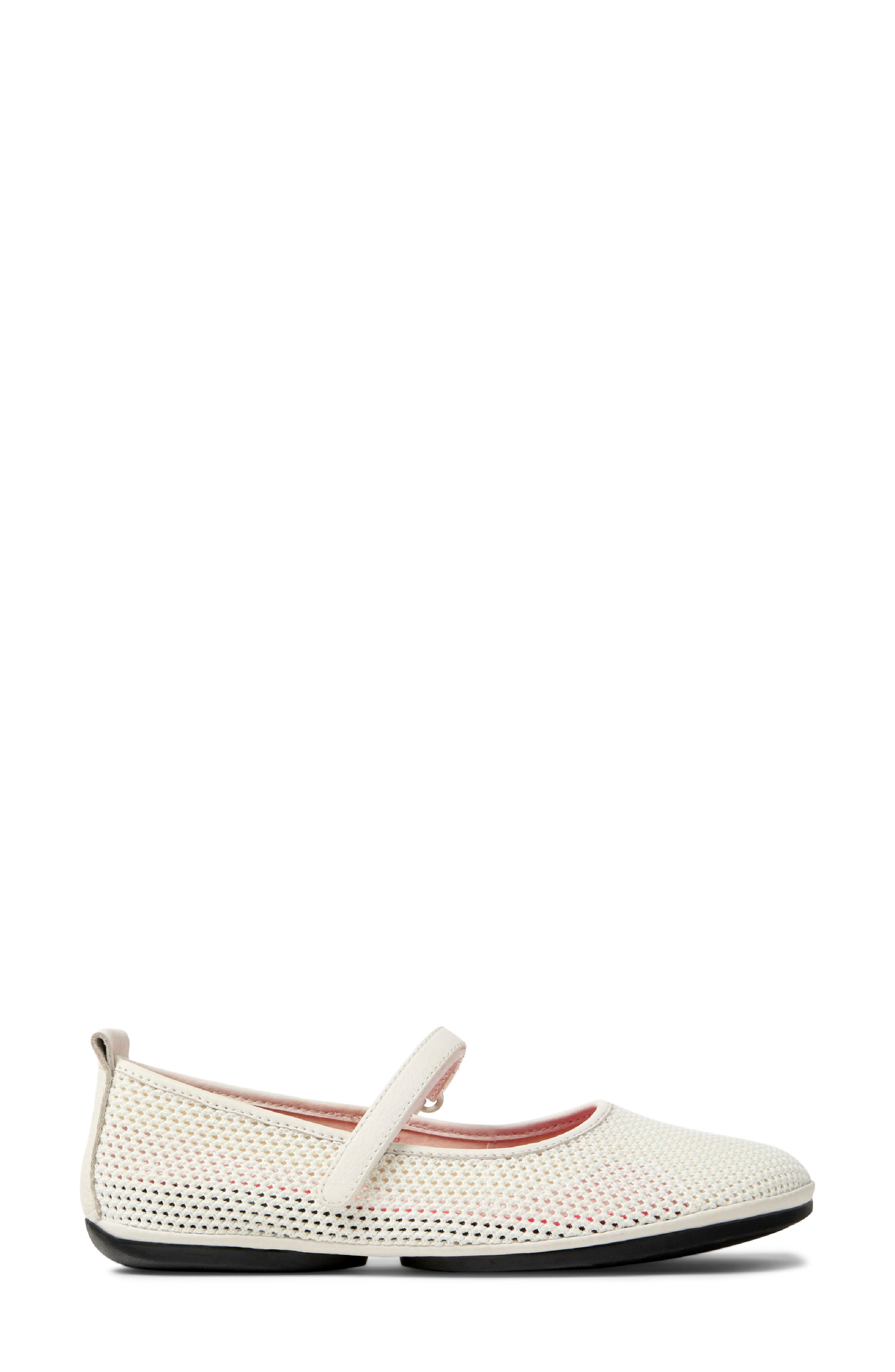 Right Nina Flat, Alternate, color, WHITE NATU