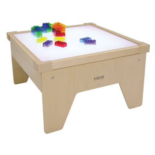 Kaplan Early Learning Company Toddler Light Table In White