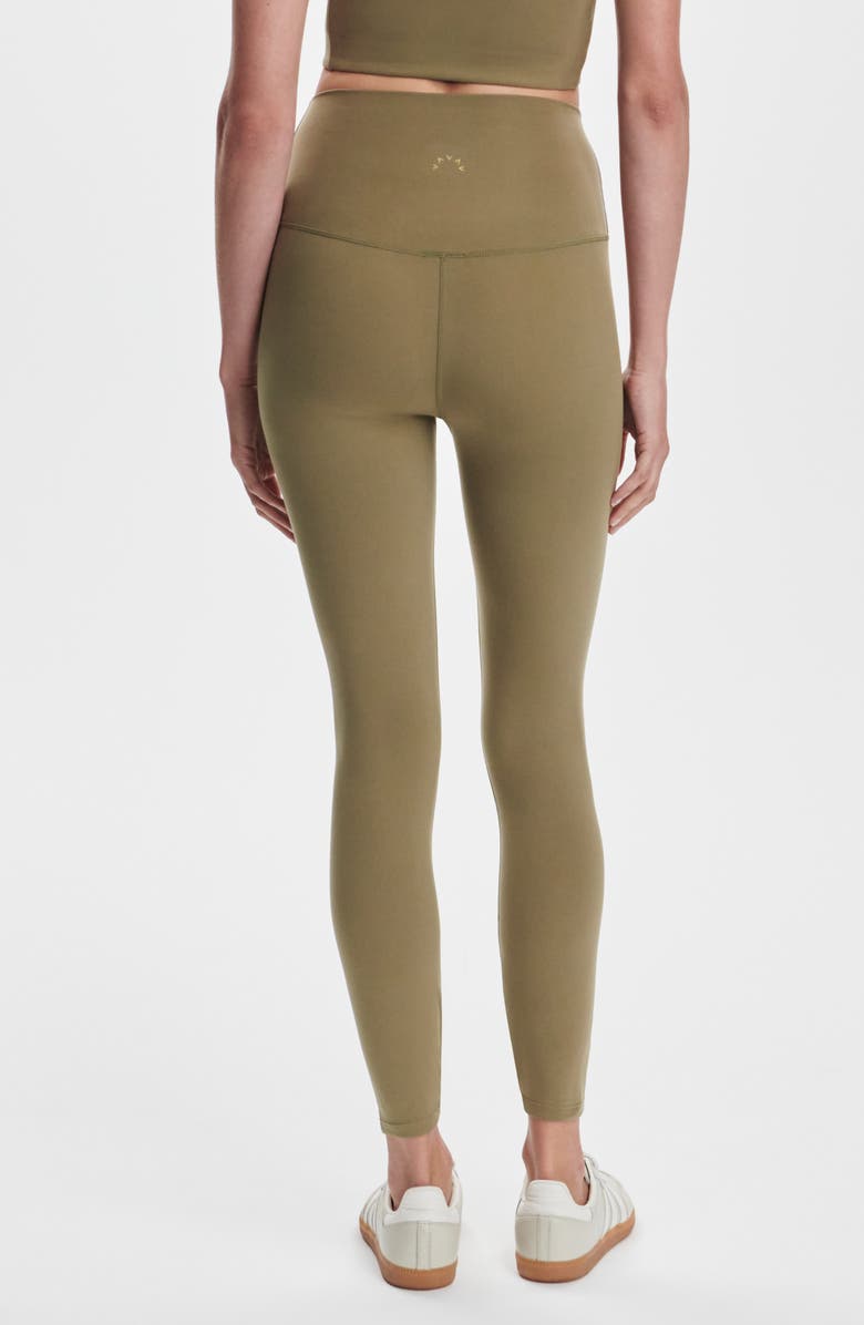 Varley Always Super High Waist Leggings, Alternate, color, Dusky Green