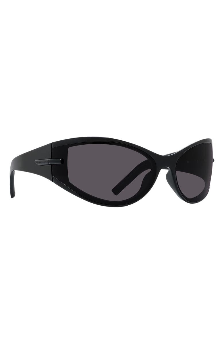 Givenchy 75mm Oversize Oval Sunglasses, Alternate, color, 