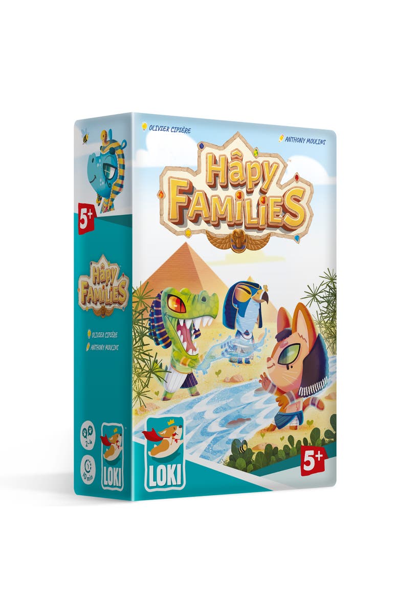 LOKI Hâpy Families Collecting Game, Pyramid Themed 5+, Main, color, 