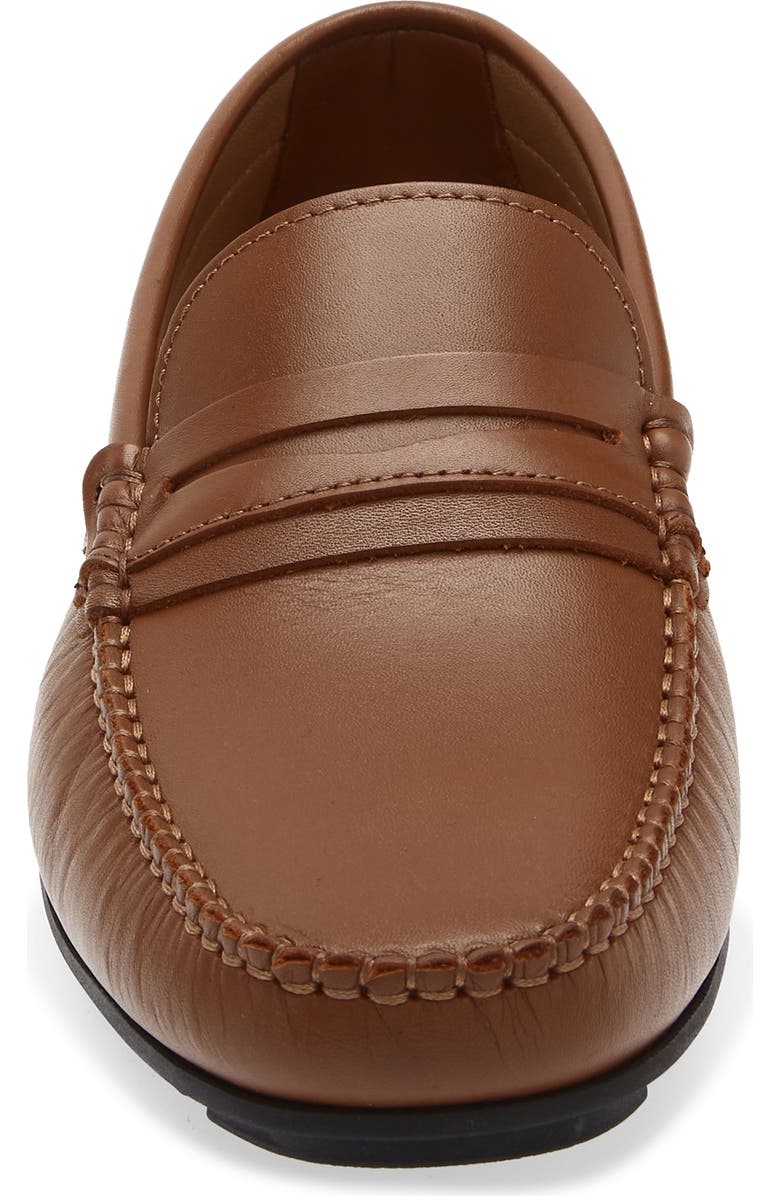 Bruno Magli Pelican Penny Loafer, Alternate, color, Cognac
