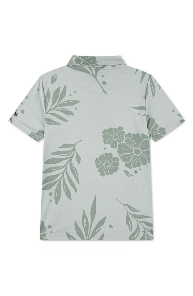 Hurley Kids' Belmont Polo, Alternate, color, Aqua Gray