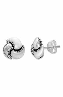 SAMUEL B. Woven Stud Earrings
