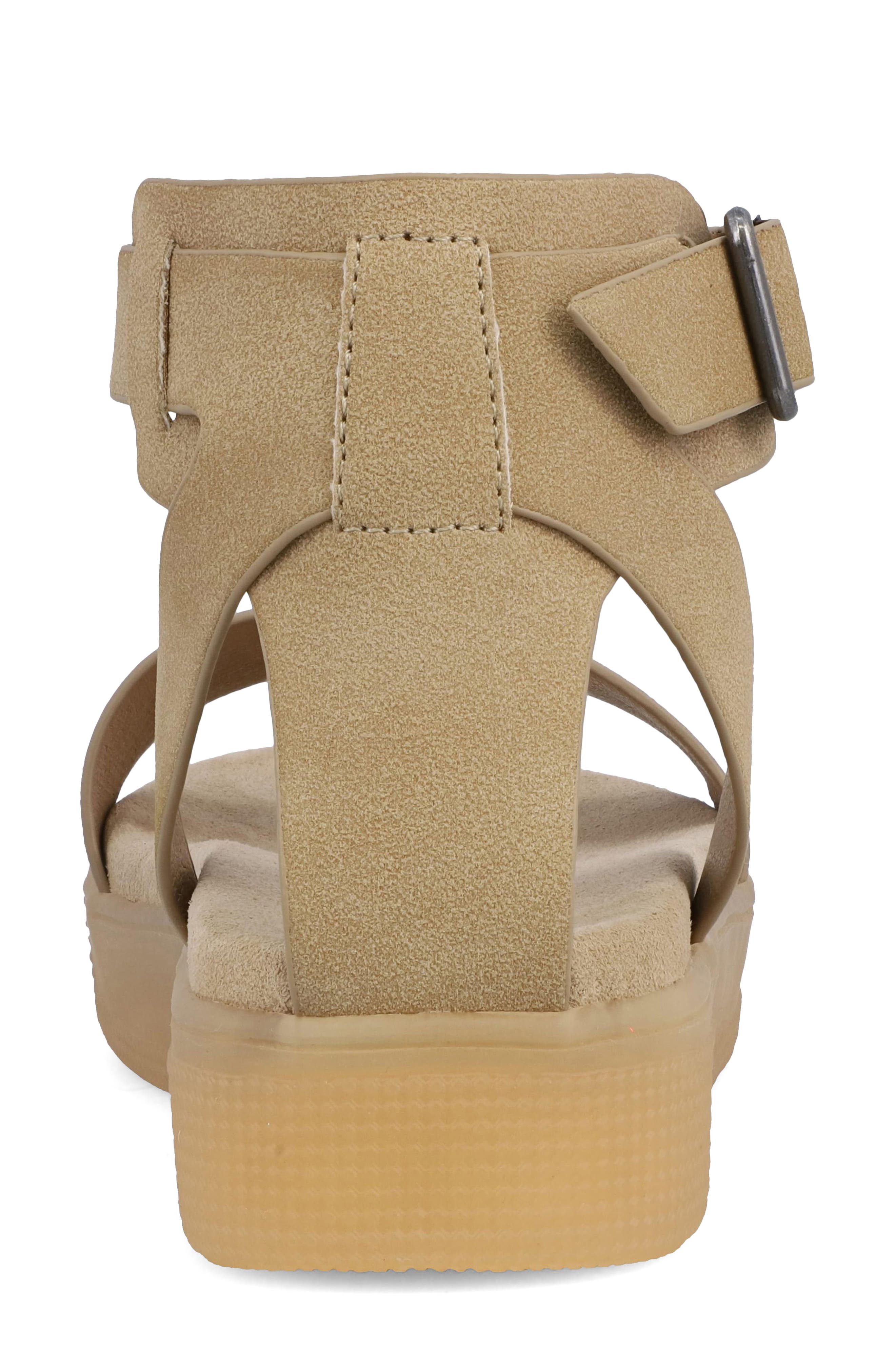 Ellen Platform Sandal, Alternate, color, SAND