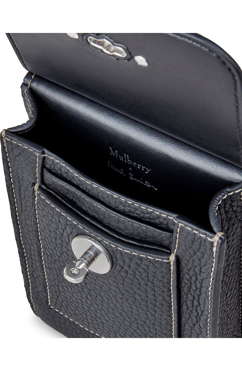 Mulberry x Paul Smith Mini Antony Leather Crossbody Pouch, Alternate, color,