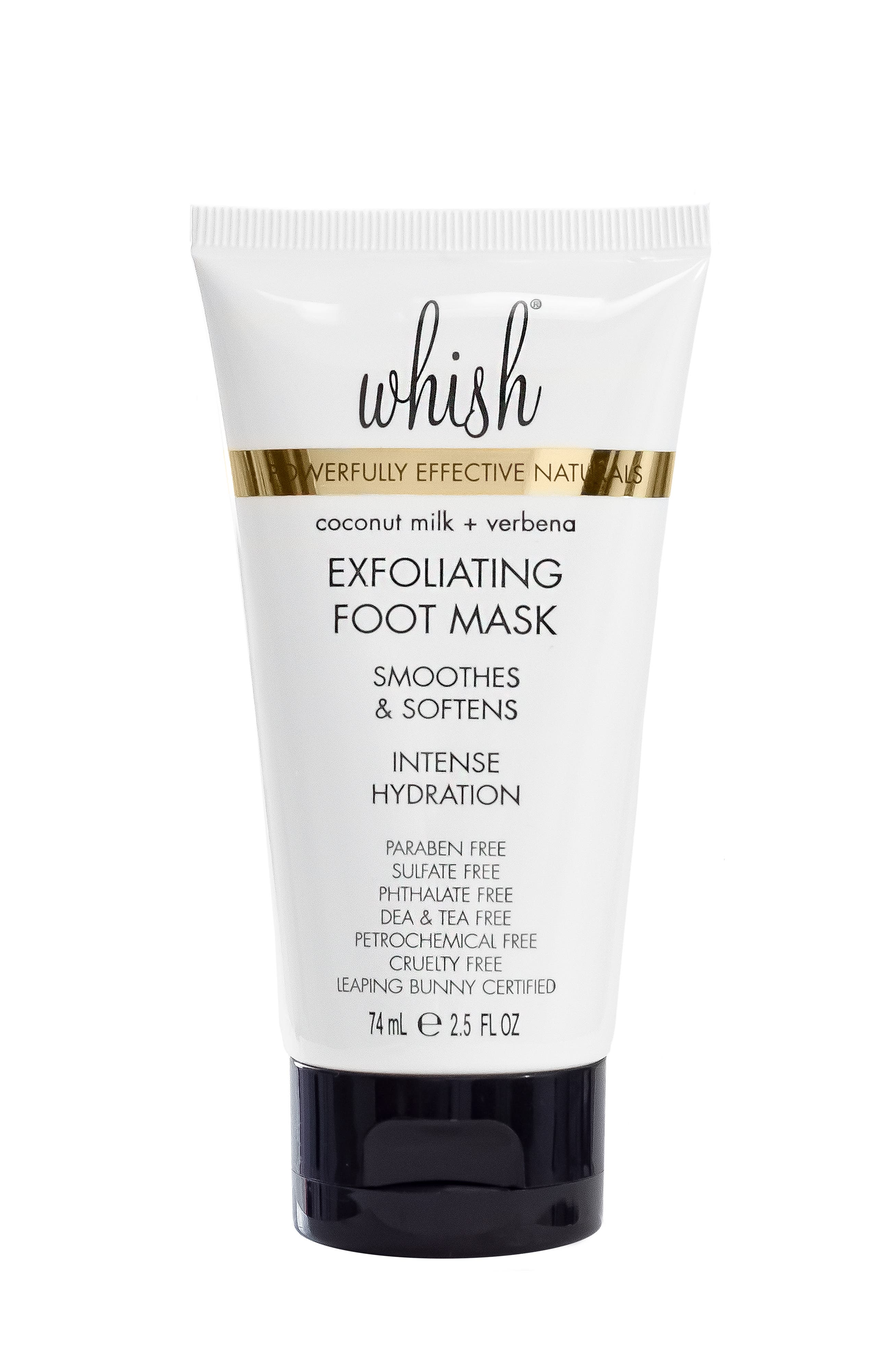 Whish Beauty Coconut Milk + Verbena Exfoliating Foot Mask 