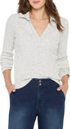 NZT by NIC+ZOE Long Sleeve Rib Polo