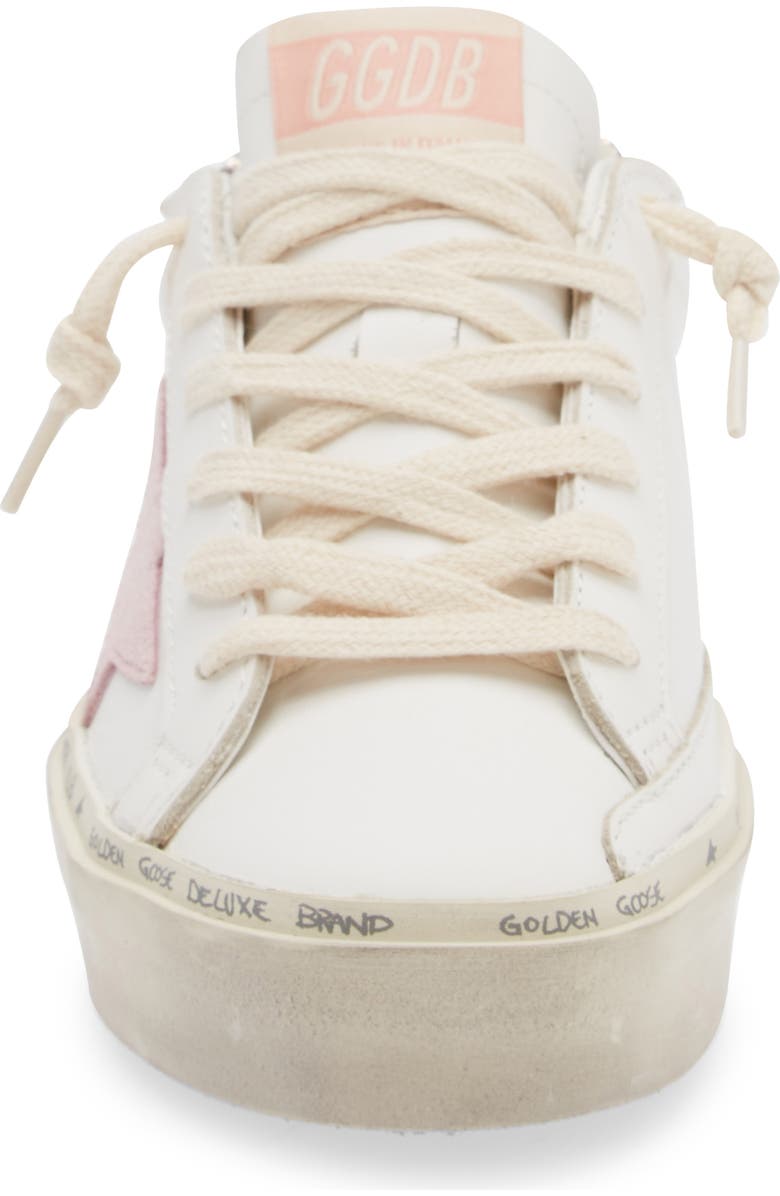Golden Goose Hi Star Platform Sneaker, Alternate, color, White/ Pink