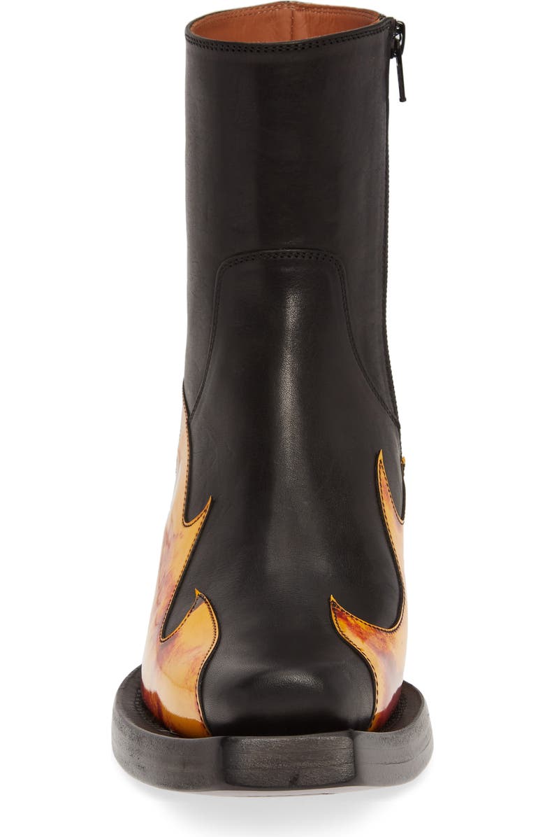 VETEMENTS Flame Cowboy Boot, Alternate, color,