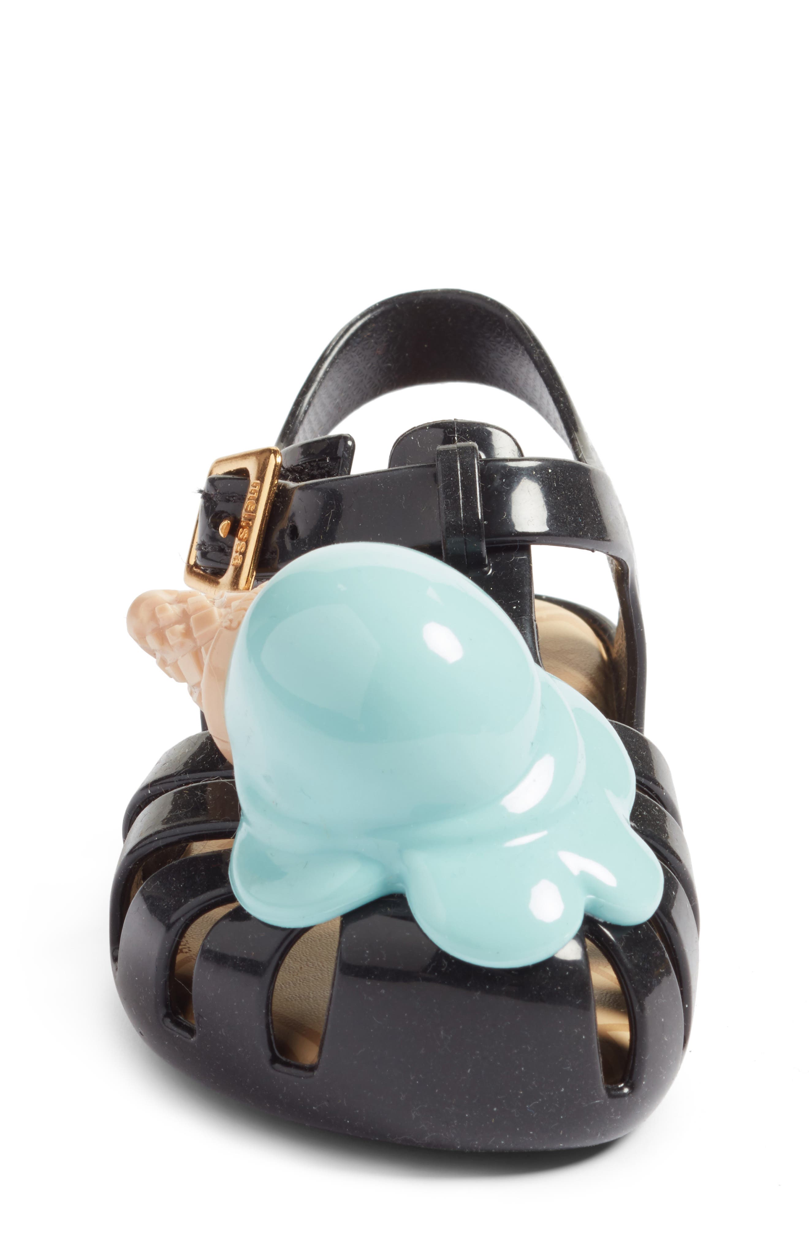 Mini Melissa Aranha X Sandal, Alternate, color, 