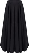 Oddli Pleated Poplin Skirt