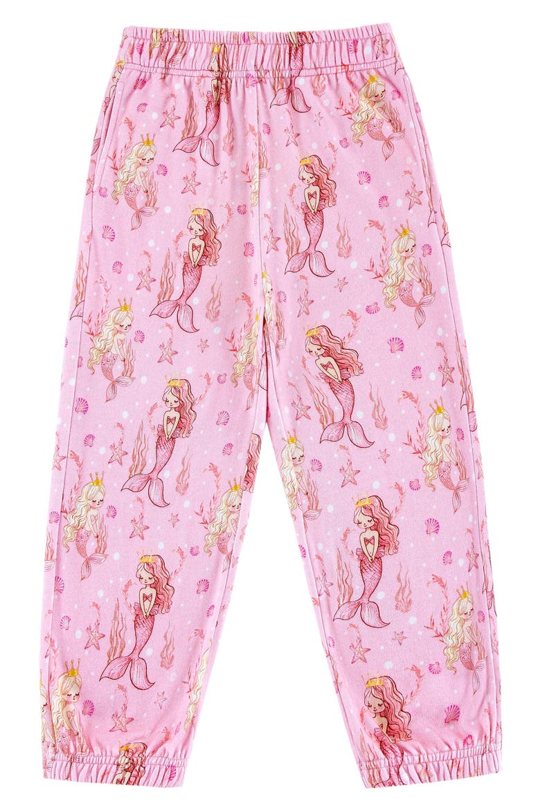 Kids' Soft Fleece Joggers, Main, color, PINK