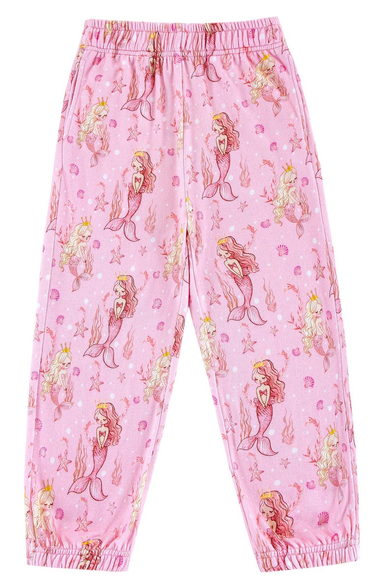 CALONIE Kids' Soft Fleece Joggers, Main, color, Pink