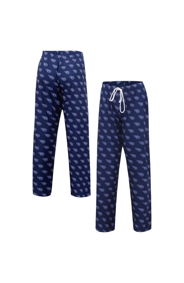 CONCEPTS SPORT Women's Concepts Sport Navy Tennessee Titans Gauge Allover Print Sleep Pants, Main, color, Navy