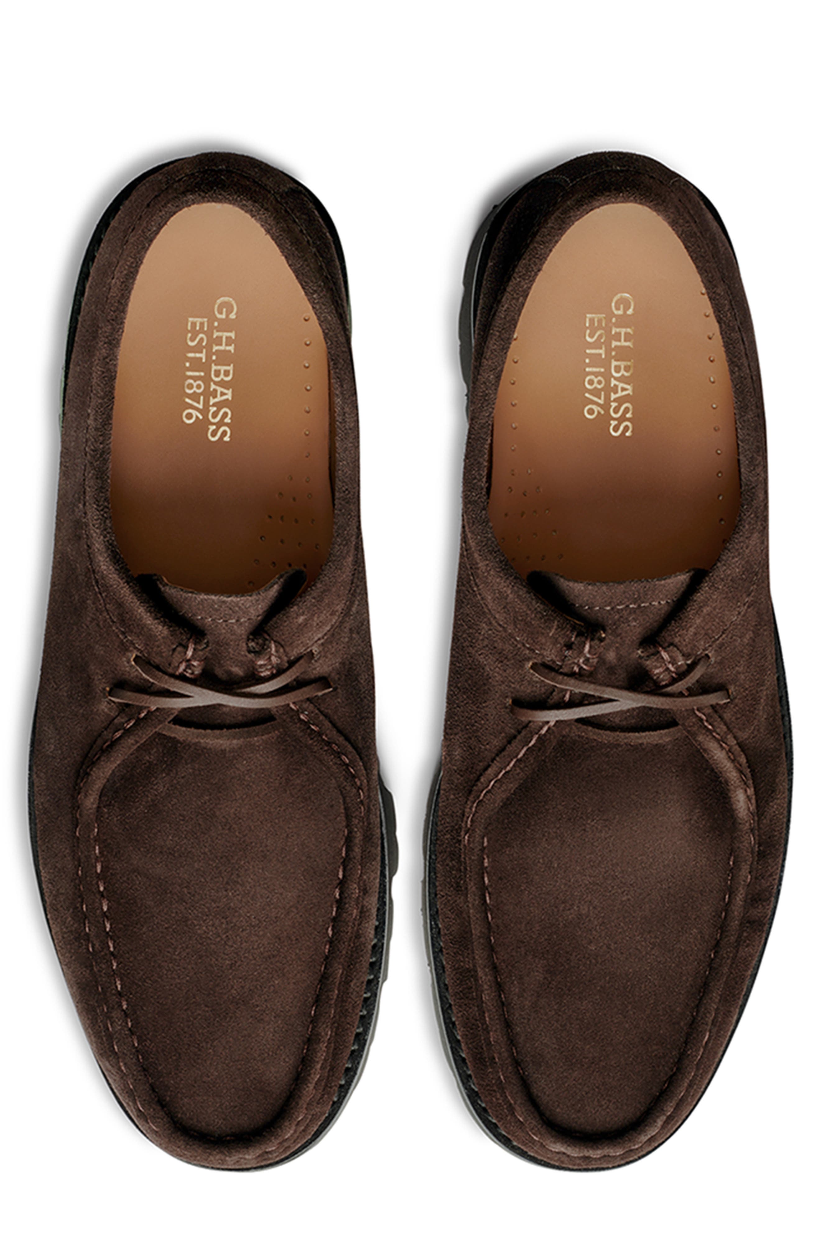 G.H.BASS Wallace Lace-Up Shoe, Alternate, color, Brown