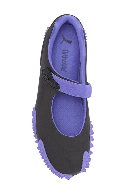 Puma Mostro Fey Launch Sneakers In Dark Amethyst- Black
