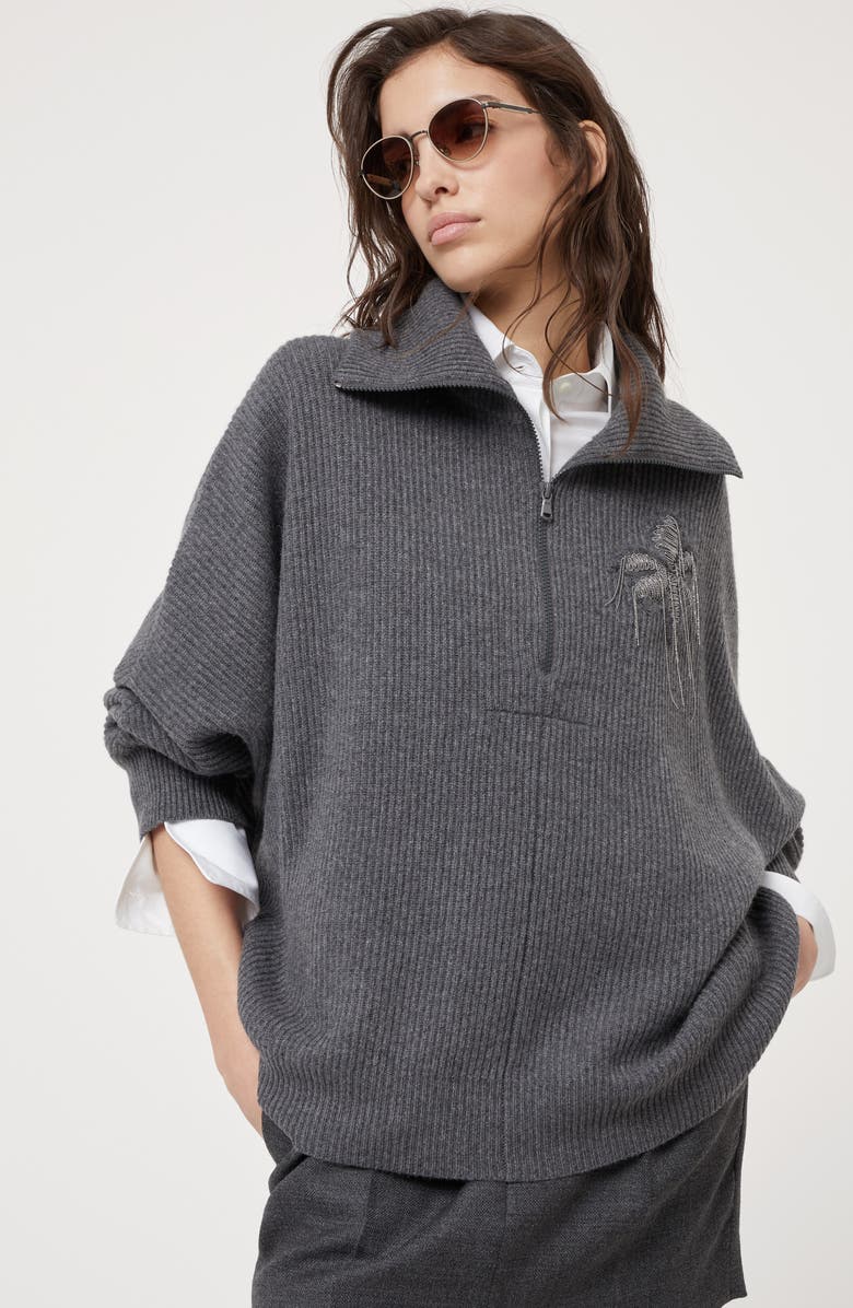 Brunello Cucinelli Cashmere sweater, Alternate, color, 