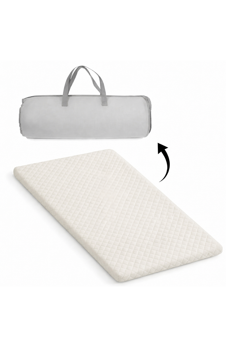 Sperric Pack and Play Mattress Washable Waterproof Hypoallergenic Topper, Main, color,