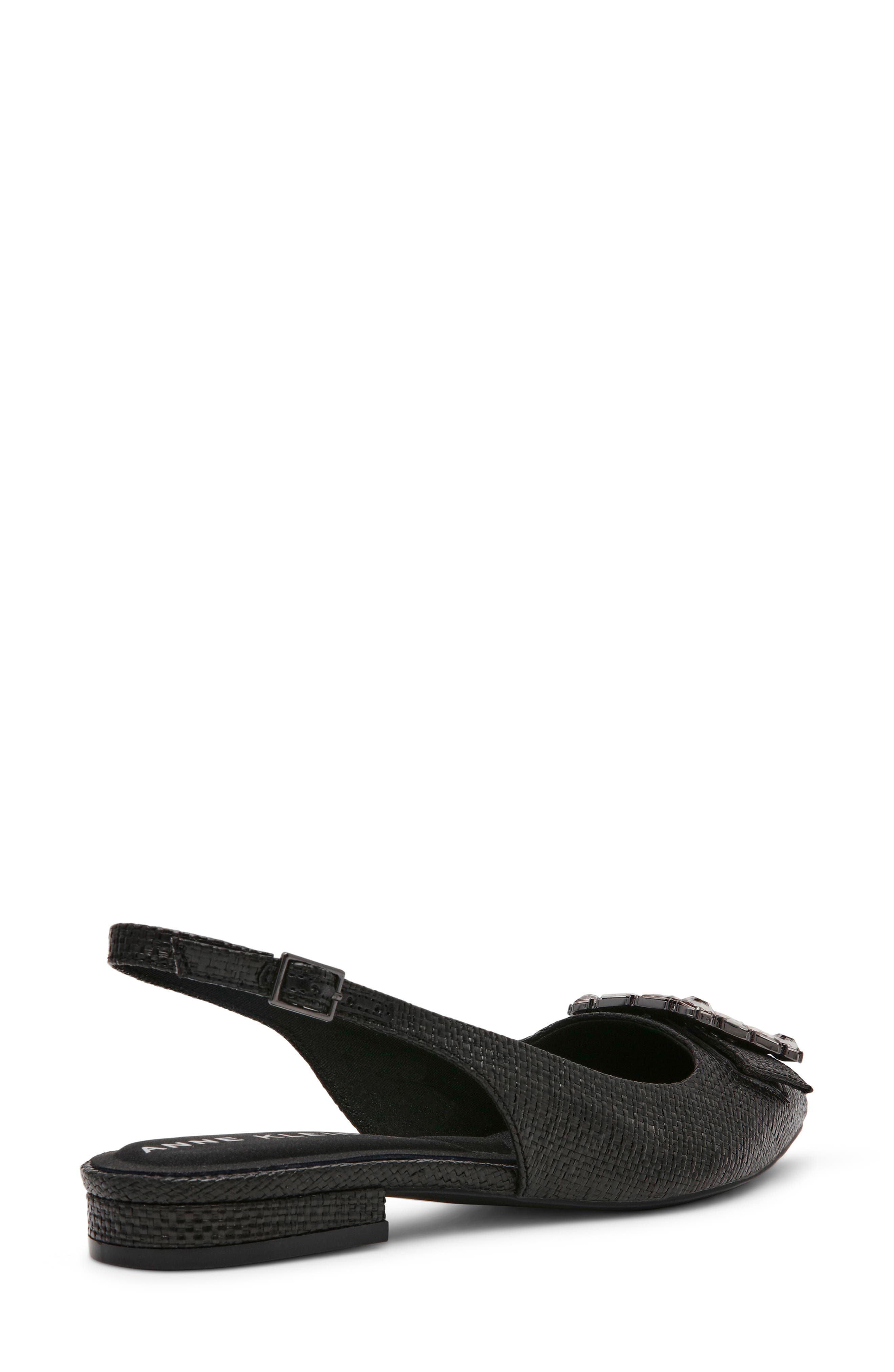 Anne Klein Kenni Pointed Toe Slingback Flat, Alternate, color, 