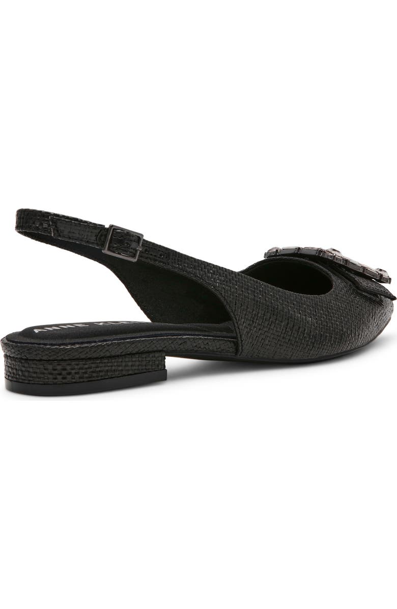 Anne Klein Kenni Pointed Toe Slingback Flat, Alternate, color,
