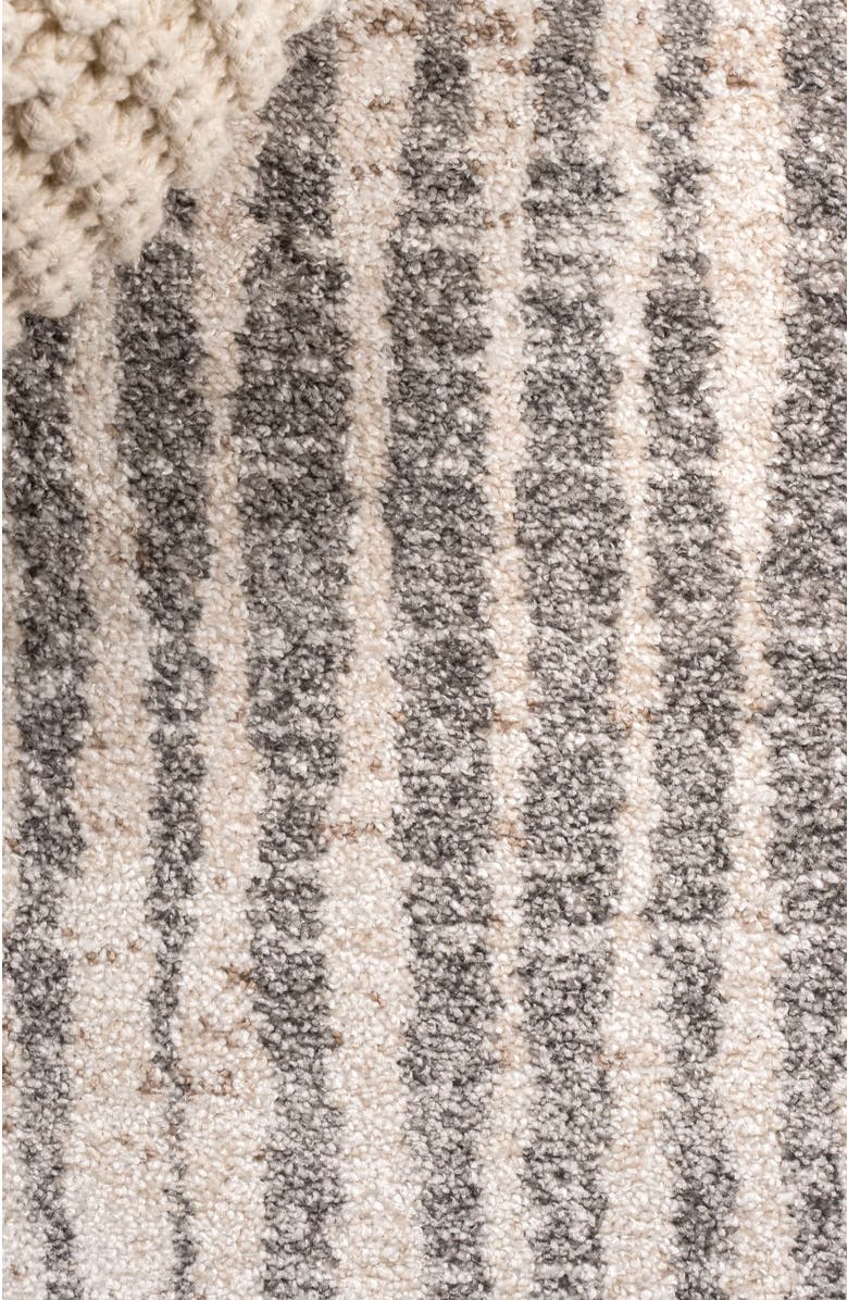 JONATHAN Y Skoura Modern Bold Stripe Area Rug, Alternate, color, Beige/Dark Gray
