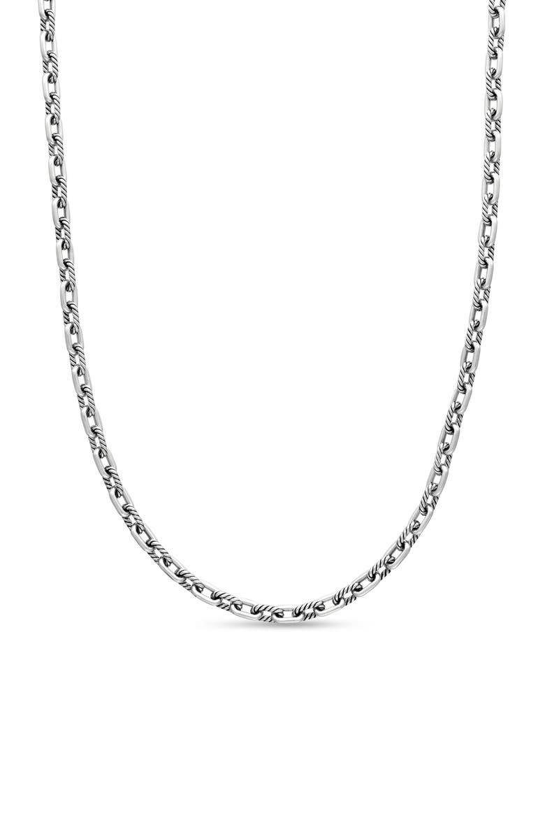 DY Madison Extra Small Necklace, Main, color, SILVER