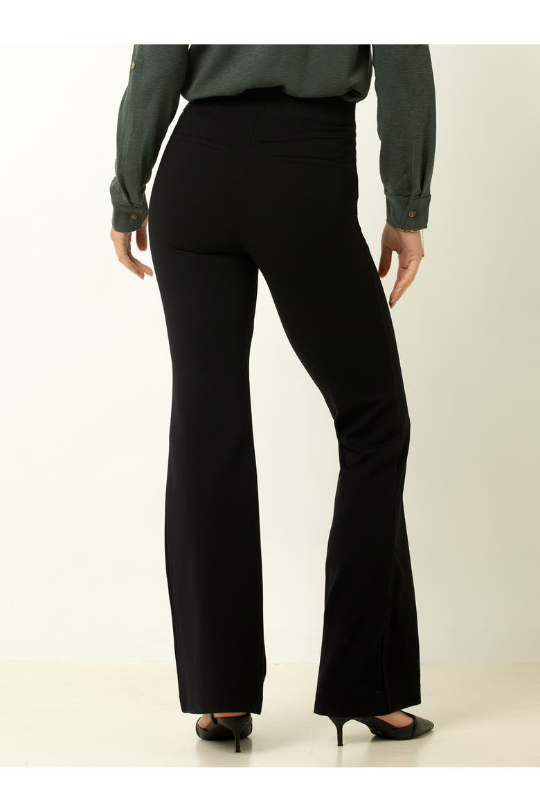 Shaping High Rise Flare Pant, Alternate, color, Black