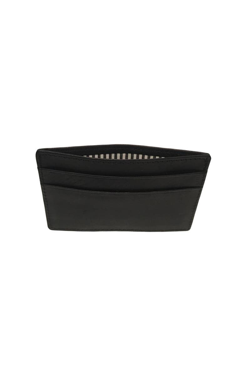 Made Free Leather Card Wallet, Alternate, color, Black